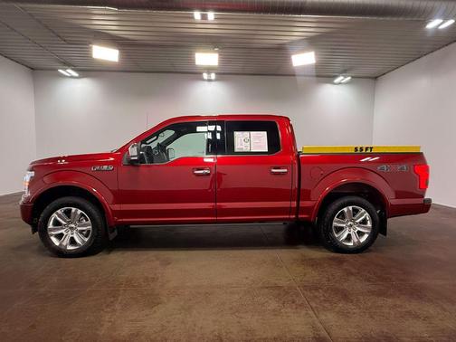 Rapid Red Metallic Tinted Clearcoat 2020 Ford F-150 Platinum