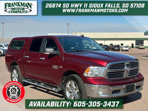 Delmonico Red Pearlcoat 2018 RAM 1500 Big Horn