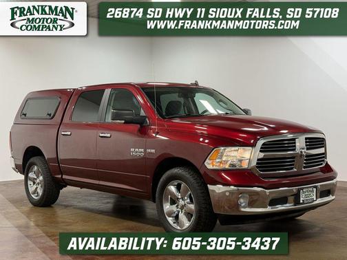 Delmonico Red Pearlcoat 2018 RAM 1500 Big Horn