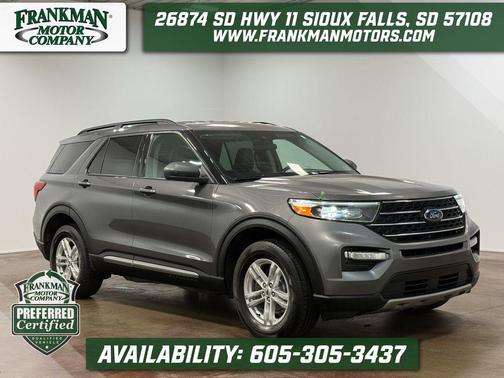 Carbonized Gray Metallic 2023 Ford Explorer XLT