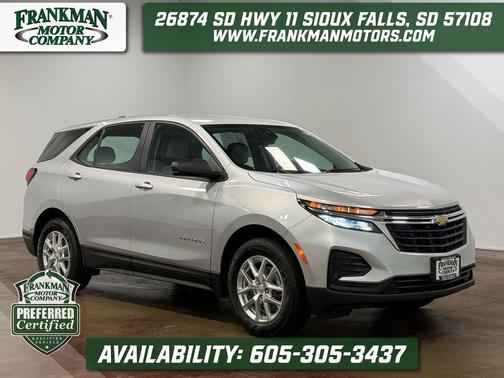 Silver Ice Metallic 2022 Chevrolet Equinox LS