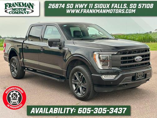 Agate Black Metallic 2023 Ford F-150 Lariat
