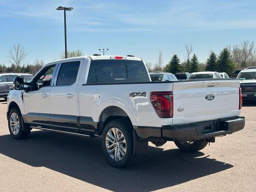 Star White Metallic Tri-Coat 2024 Ford F-150 King Ranch