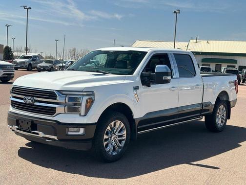 Star White Metallic Tri-Coat 2024 Ford F-150 King Ranch