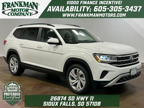 2021 Volkswagen Atlas 3.6L SE w/Technology
