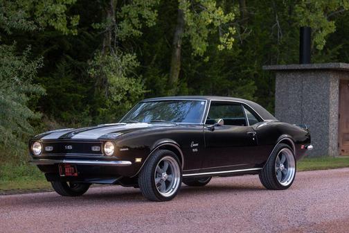 Black 1968 Chevrolet Camaro SS