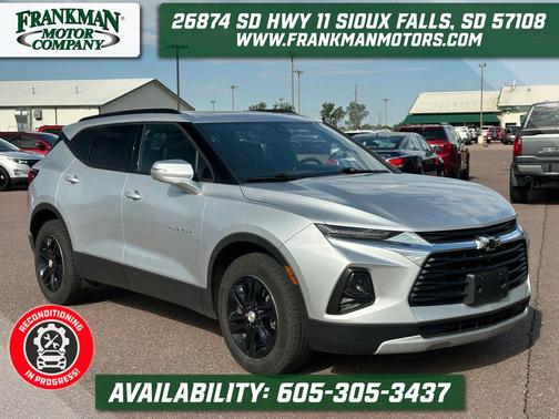 Silver Ice Metallic 2020 Chevrolet Blazer 3LT