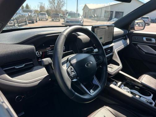 Gray Metallic 2025 Ford Explorer Platinum