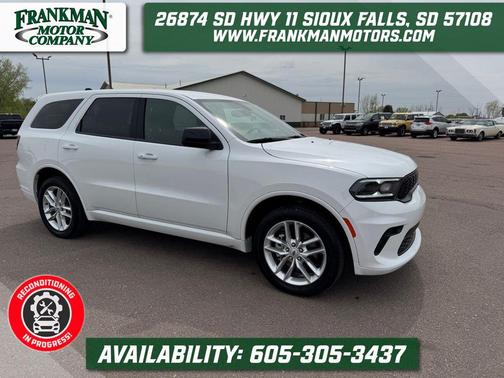 White Knuckle Clearcoat 2025 Dodge Durango GT AWD