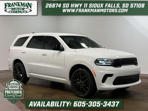 White Knuckle Clearcoat 2025 Dodge Durango GT AWD