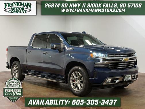 Northsky Blue Metallic 2019 Chevrolet Silverado 1500 High Country