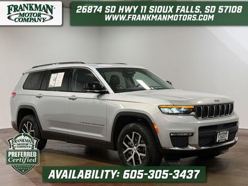 Silver Zynith 2023 Jeep Grand Cherokee L Limited