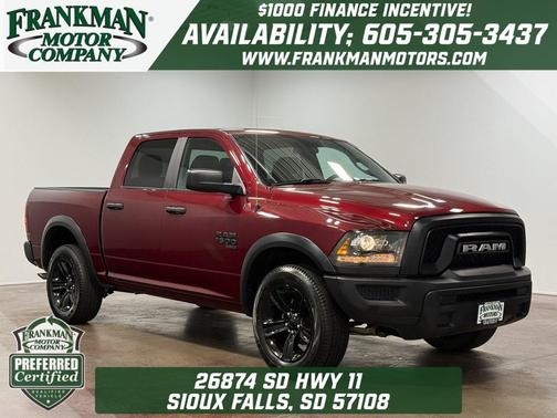 2024 RAM 1500 Classic Warlock Crew Cab 4x4 5'7' Box