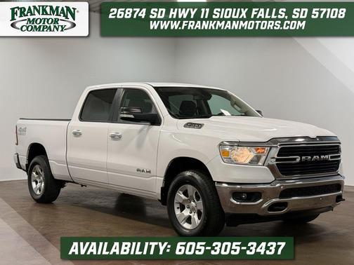 Bright White Clearcoat 2020 RAM 1500 Big Horn/Lone Star