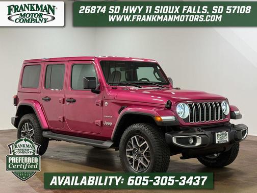 Limited Edition Tuscadero Pearlcoat 2024 Jeep Wrangler 4-Door Sahara