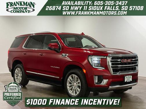Volcanic Red Tintcoat 2023 GMC Yukon SLT