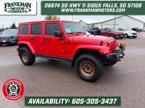 Firecracker Red Clear Coat 2015 Jeep Wrangler Unlimited Rubicon