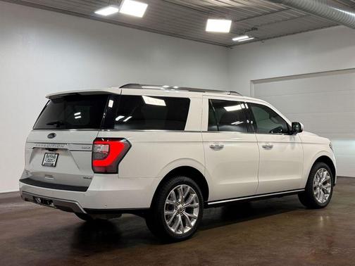 Star White Metallic Tri-Coat 2021 Ford Expedition Max Limited