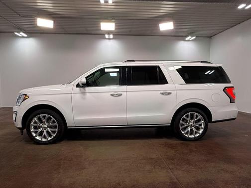 Star White Metallic Tri-Coat 2021 Ford Expedition Max Limited