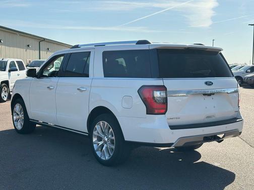 Star White Metallic Tri-Coat 2021 Ford Expedition Max Limited