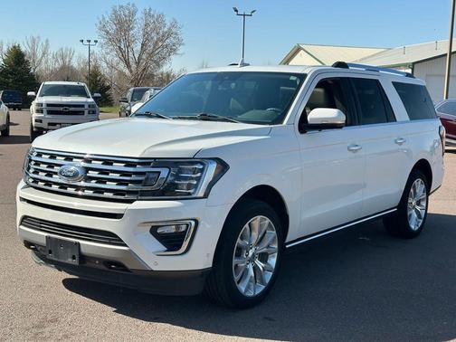 Star White Metallic Tri-Coat 2021 Ford Expedition Max Limited