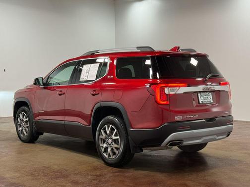 Volcanic Red Tintcoat 2023 GMC Acadia AWD SLE