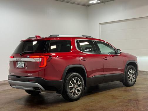 Volcanic Red Tintcoat 2023 GMC Acadia AWD SLE