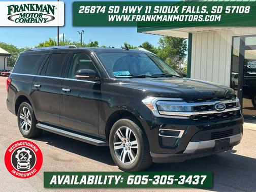 Agate Black Metallic 2024 Ford Expedition Max Limited