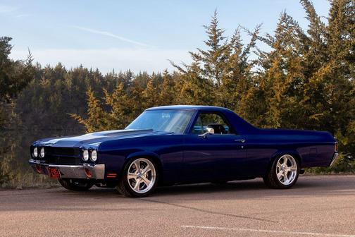 Blue 1970 Chevrolet El Camino Base