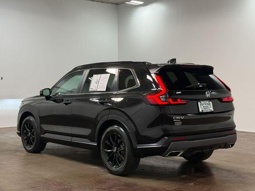Crystal Black Pearl 2025 Honda CR-V Hybrid Sport AWD
