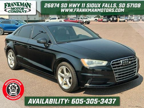 Brilliant Black 2016 Audi A3 1.8T Premium