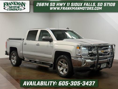 Silver Ice Metallic 2018 Chevrolet Silverado 1500 LTZ