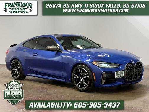 Portimao Blue Metallic 2021 BMW M440 i xDrive