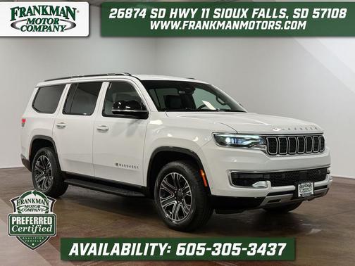 Bright White Clearcoat 2024 Jeep Wagoneer Series II 4x4