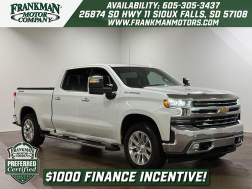 Iridescent Pearl Tricoat 2021 Chevrolet Silverado 1500 LTZ