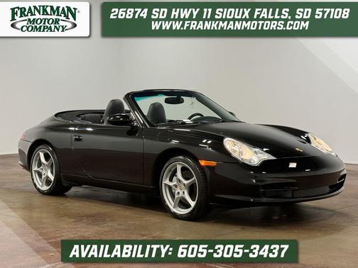 Black 2003 Porsche 911 Carrera 4