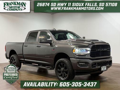 Granite Crystal Metallic Clearcoat 2024 RAM 3500 Laramie Crew Cab 4x4 6'4' Box