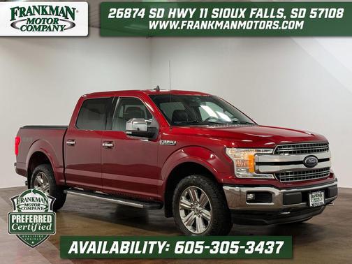 Ruby Red Metallic Tinted Clearcoat 2019 Ford F-150 Lariat