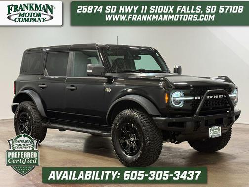 Shadow Black 2024 Ford Bronco Wildtrak