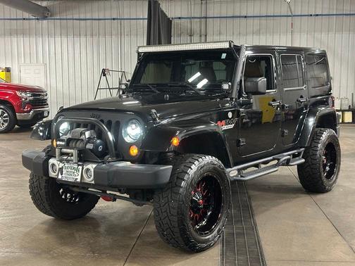 Black Clearcoat 2015 Jeep Wrangler Unlimited Sahara
