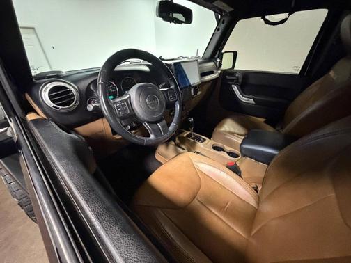 Black Clearcoat 2015 Jeep Wrangler Unlimited Sahara