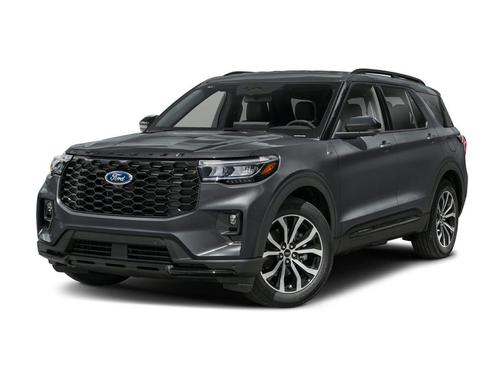 Black Metallic 2025 Ford Explorer ST-Line