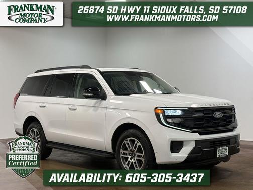 Oxford White 2025 Ford Expedition Active