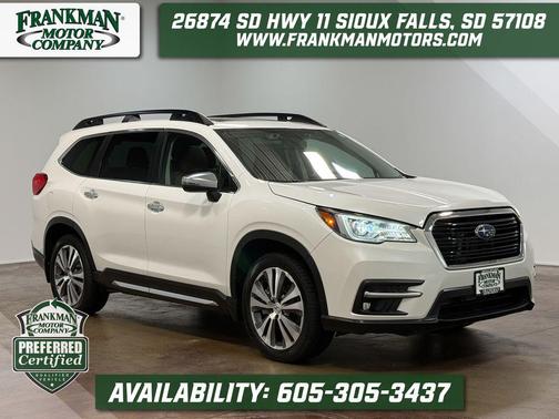 Crystal White Pearl 2019 Subaru Ascent Touring 7-Passenger