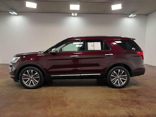 Burgundy Velvet Metallic Tinted Clearcoat 2018 Ford Explorer Platinum