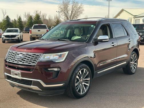 Burgundy Velvet Metallic Tinted Clearcoat 2018 Ford Explorer Platinum