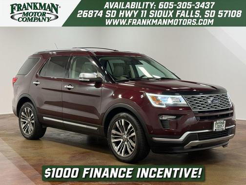 Burgundy Velvet Metallic Tinted Clearcoat 2018 Ford Explorer Platinum