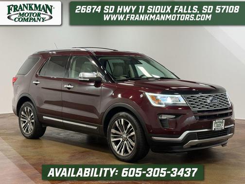Burgundy Velvet Metallic Tinted Clearcoat 2018 Ford Explorer Platinum