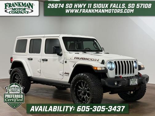 Bright White Clearcoat 2022 Jeep Wrangler Unlimited Rubicon