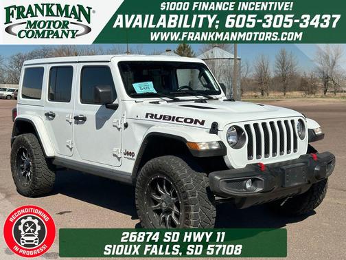 Bright White Clearcoat 2022 Jeep Wrangler Unlimited Rubicon